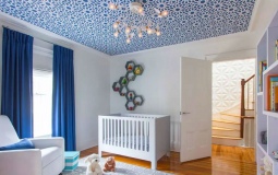 Матовый потолок с фотопечатью для детской
